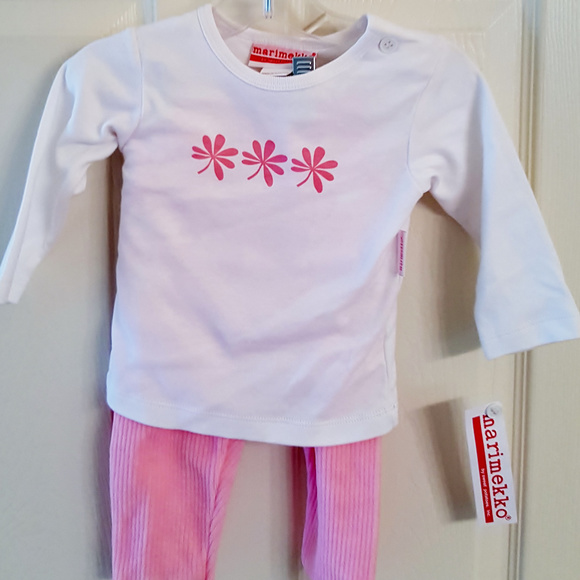 MARIMEKKO GIRLS OUTFIT NWT SWEET POTATOES TODDLER - Picture 1 of 3